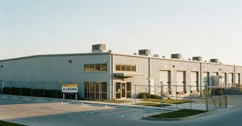 Bâtiment industriel en location avec Baux Locaux Immobilier