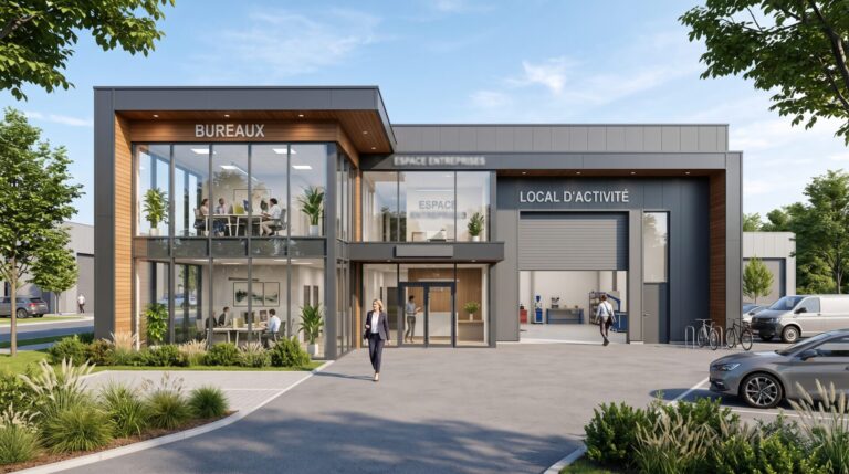 Local d'activité avec bureaux à louer à Avignon