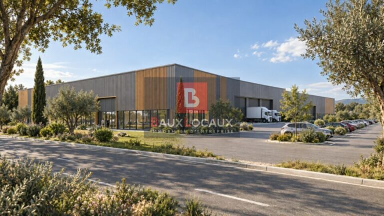 Entrepôt / Logistique & Locaux d’activité à vendre à Lancon Provence de 4415 m²
