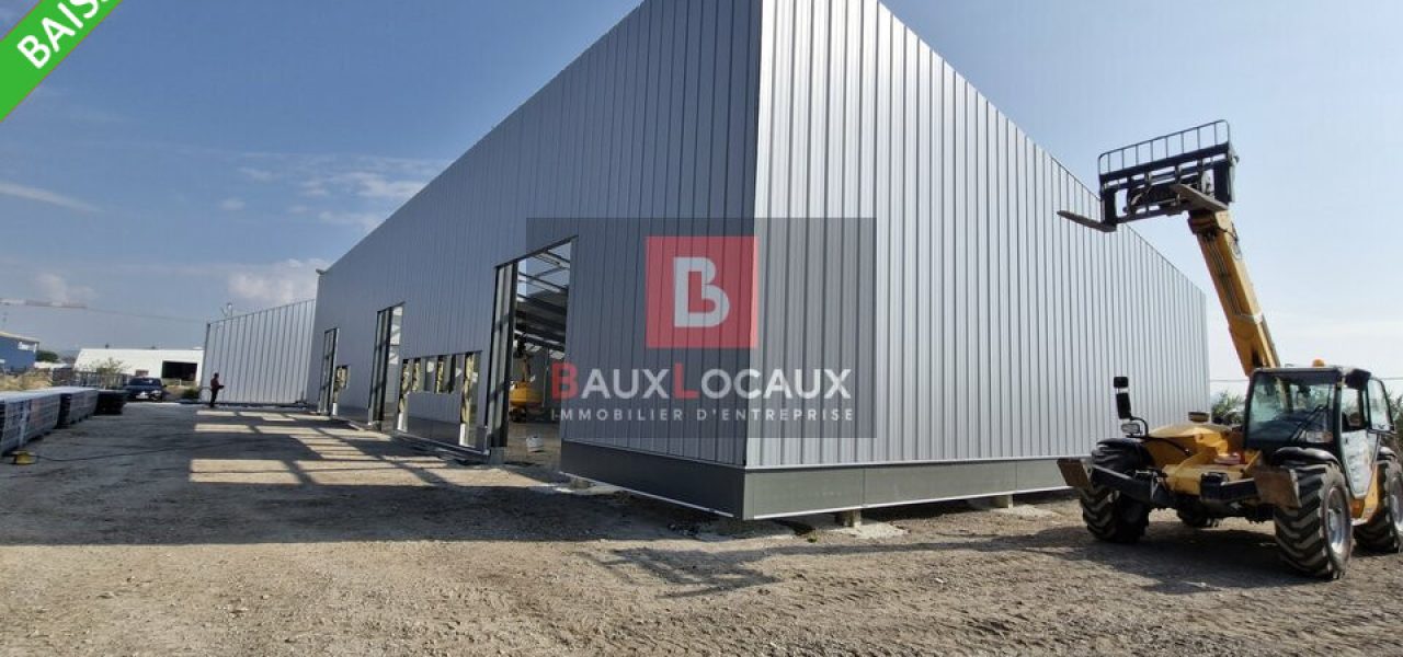 Entrepôt / Logistique & Locaux d'activité à louer à Rognac de 600 m²