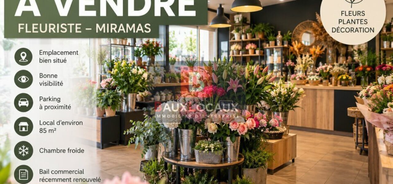 Fonds de commerce à vendre à Miramas de 85 m²