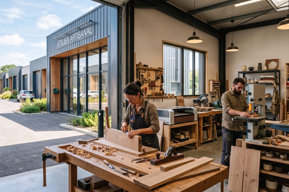 Atelier artisanal en zone artisanale à Entraigues-sur-la-Sorgue