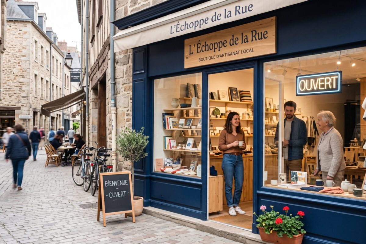 Reprise de commerce en centre-ville à Arles