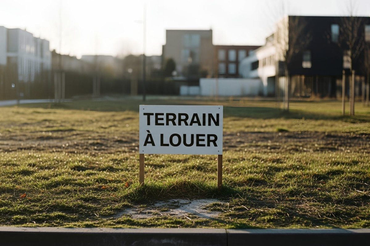 Terrain à louer avec Baux Locaux Immobilier