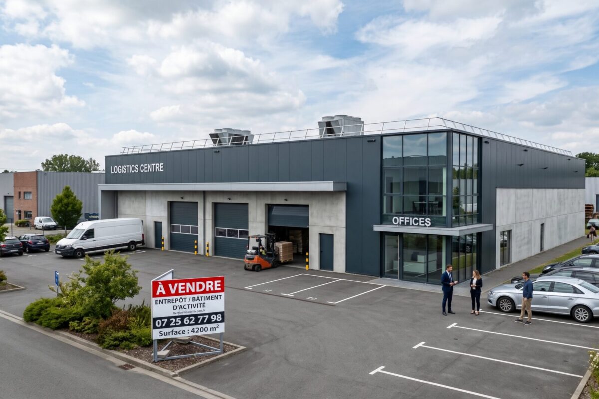 Vente d'un entrepôt ou d'un bâtiment d'activité à Villeneuve-lès-Avignon